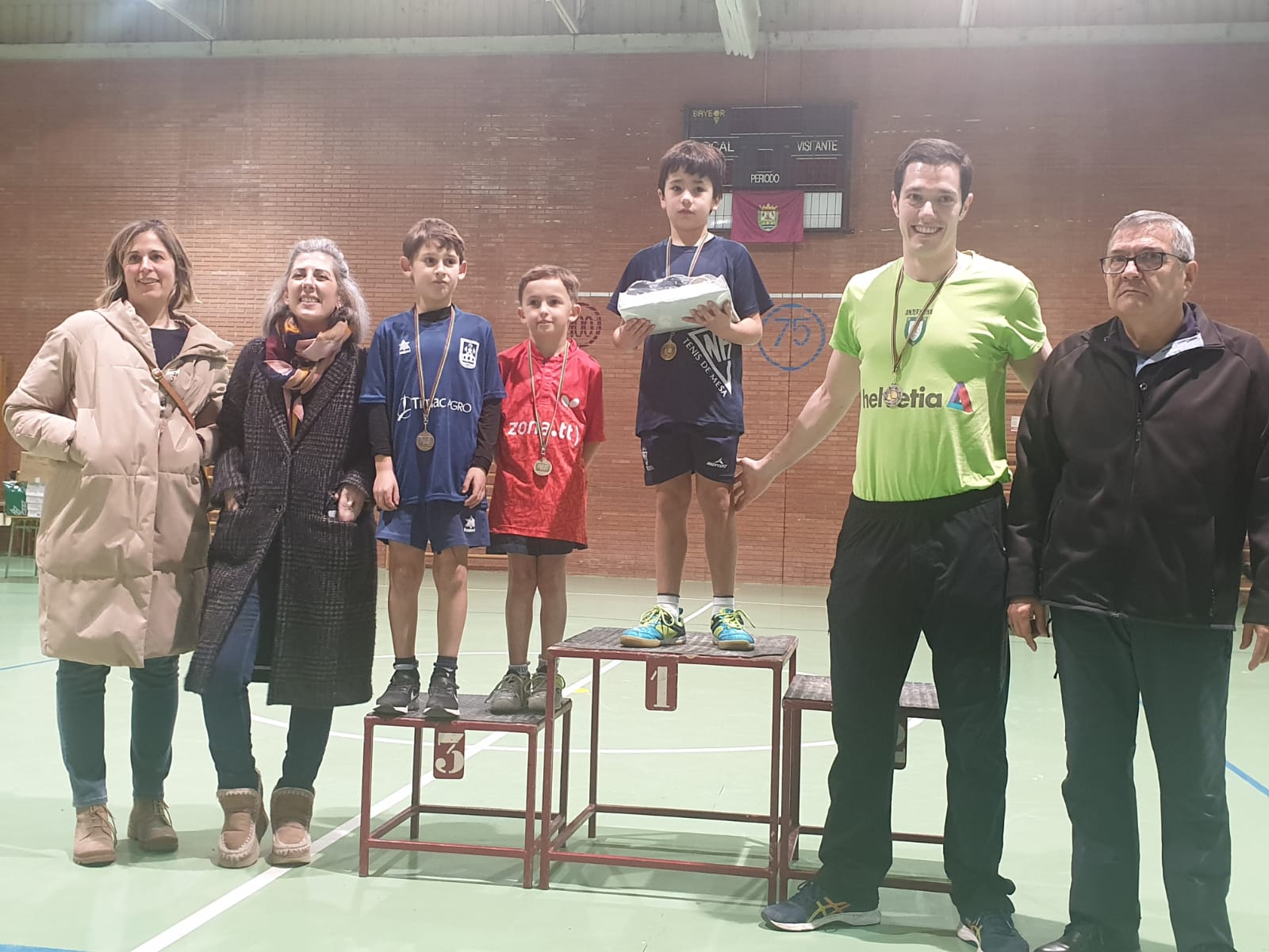 Jornada de tenis de mesa en Lodosa con torneos para todas las edades y niveles